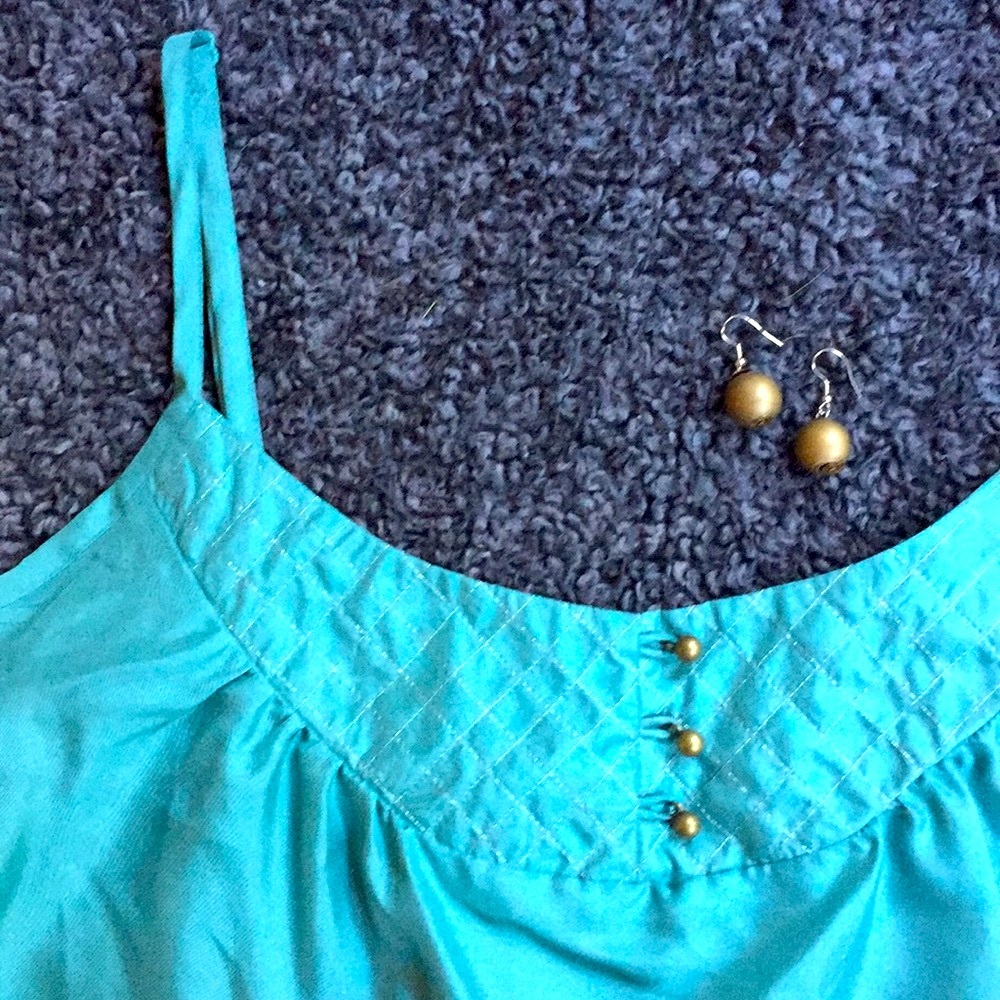 SILKY TURQUOISE W/ GOLD